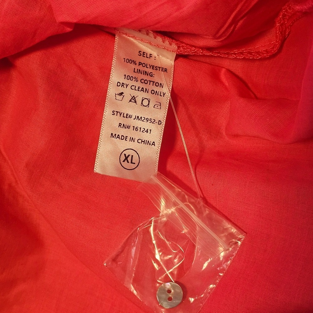 J.Marie M Hot Pink Seraphina 3D Floral Lace Lined Short Dress NWT $168 1356 - Picture 6 of 9